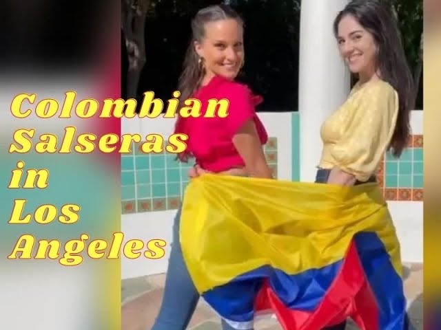 Colombianas Salsa Dance in Support of Colombian Protestors