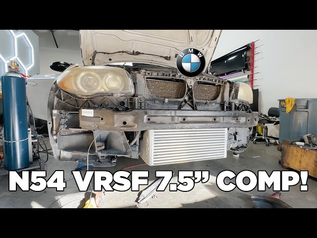 N54 Drift Beast Unleashed: Ultimate Intercooler Install on a BMW 1 Series!