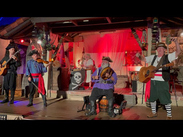 New Disney Pirates Band performing at Mickey's Not So Scary Halloween Party in Magic Kingdom Orlando