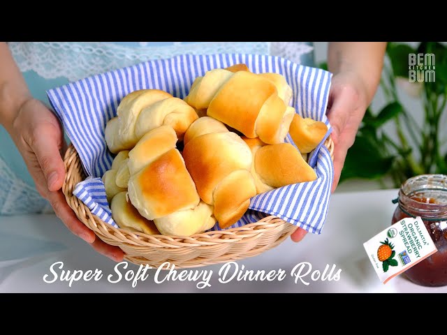 How to Make Super Soft Chewy Dinner Rolls!