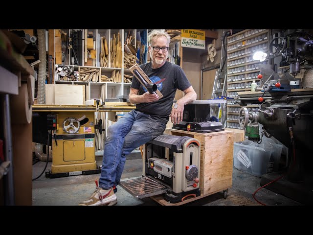Adam Savage's One Day Builds: Planer and Spindle Sander Station!