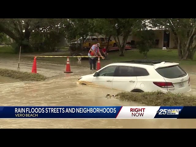 'Never seen it this bad': Vero Beach residents dealing with flooding after overnight storms