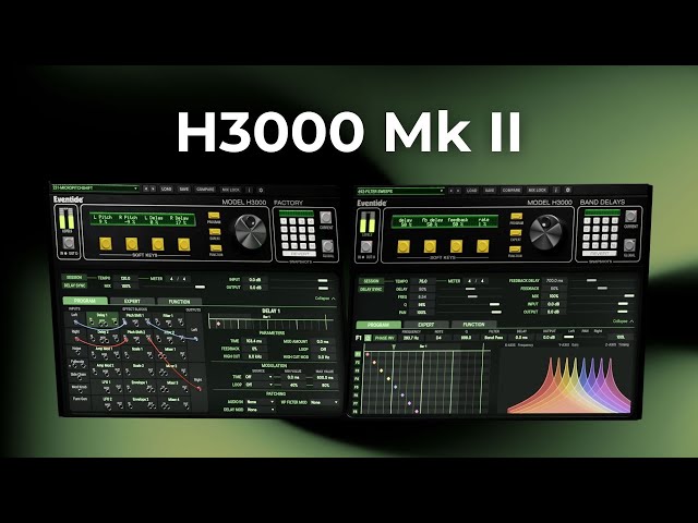 Presenting: H3000 Factory Mk II and H3000 Band Delays Mk II Plug-ins