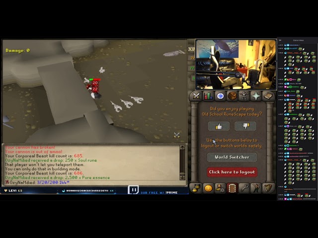 Boaty OzyNaMdied death 2020-07-12 with Twitch Chat