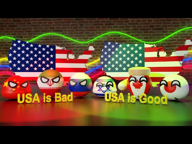 Good Countries VS Bad Countries | Countryballs Animation