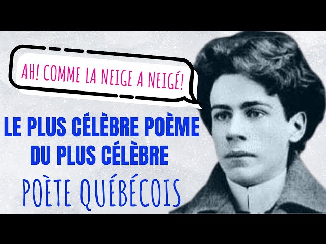 Le plus célèbre poème du plus célèbre poète québécois analysé