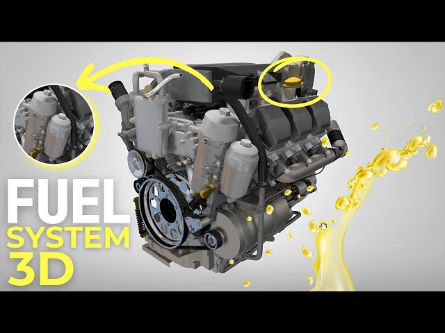 (3D) IC Engine Fuel System / How does it work?