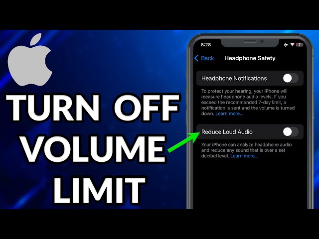 How To Turn Off Volume Limit On iPhone