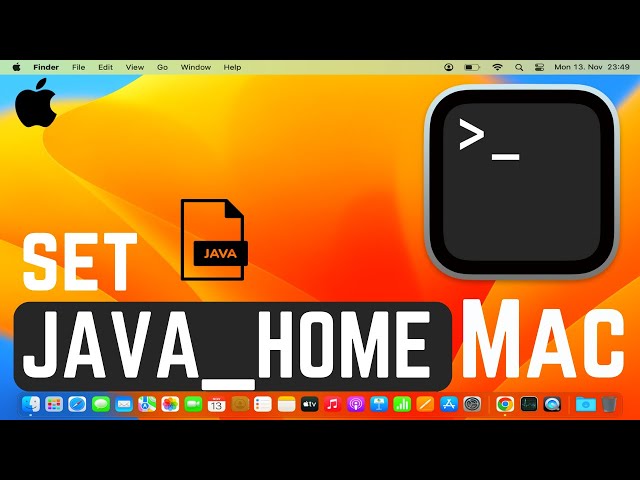 How to set JAVA_HOME on Mac | Setting up $JAVA_HOME on macOS (2024)