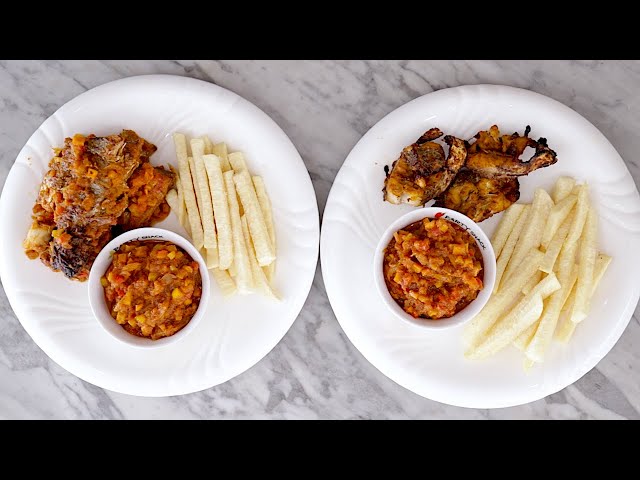 A Dinner Recipe For the Whole Family - GRILLED FISH, YAM FRIES & A YUMMY SAUCE - ZEELICIOUS FOODS