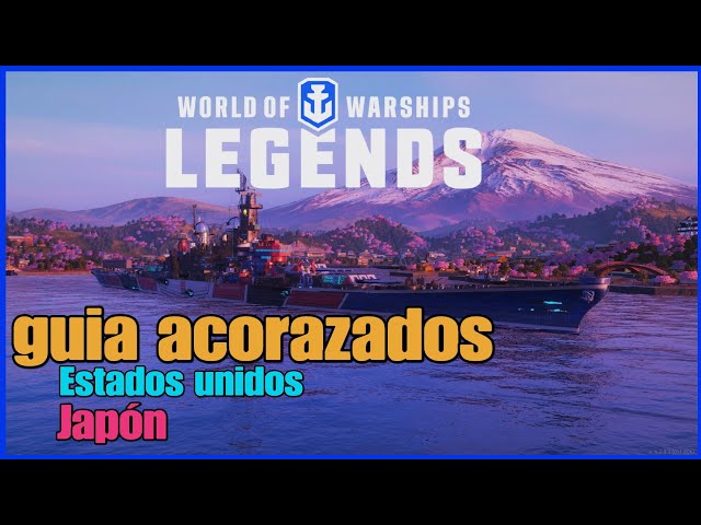 guia acorazados parte 1 - world of warships legends ps5