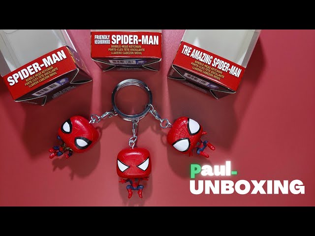 Pocket POP! Keychain: Spider-Man No Way Home Unboxing | ASMR