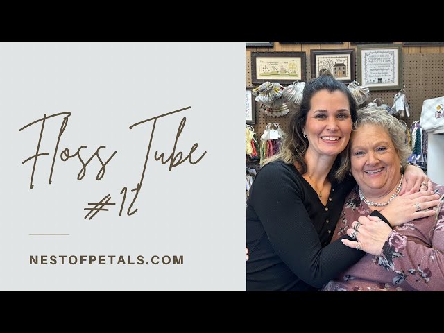 Floss Tube # 12 - Special Guest & So Much FUN! #crossstitch #flosstube #friendships #crafting #joy