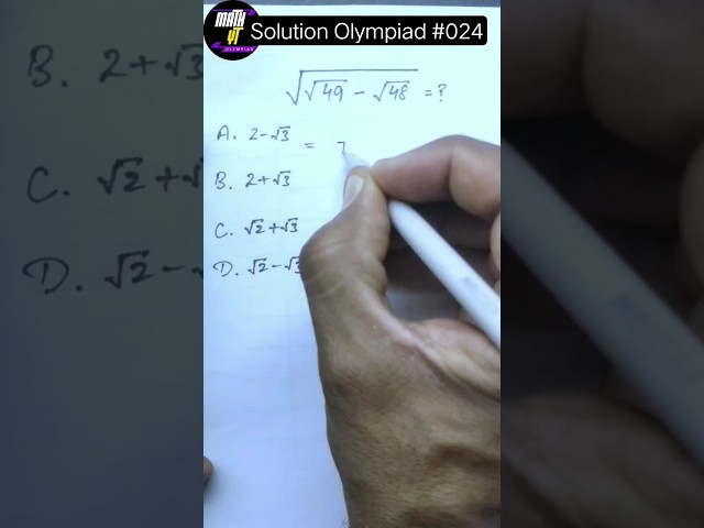 Solution Olympiad #024