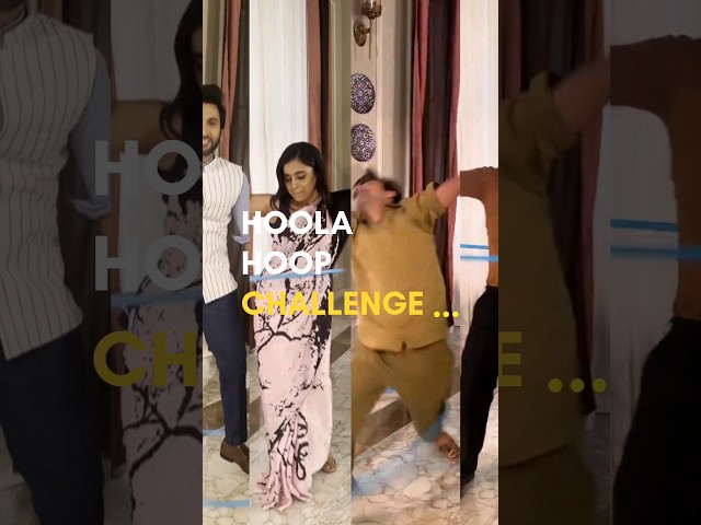 Hula hoop challenge with kavya team 🤦🏻‍♀️❤️Who’s the winner??🤔🤔🤔 Let me know in the commentsss🕺🏻🕺🏻🕺🏻