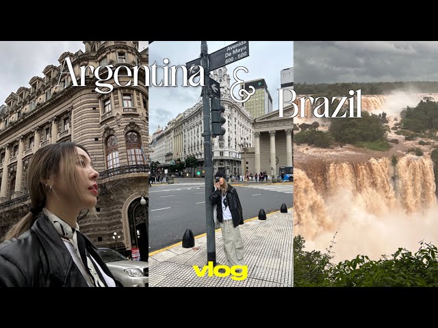 ADULTING SERIES • 5 jam-packed days in Buenos Aires & Iguazu Falls (basically a mukbang trip)