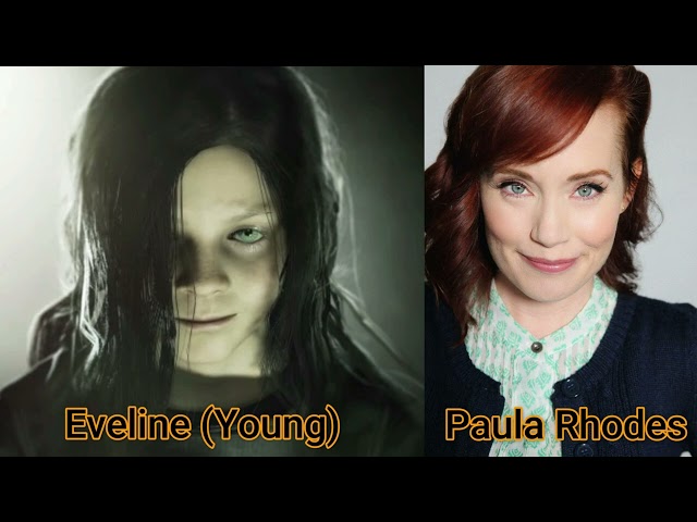 Character and Voice Actor - Resident Evil 7 Biohazard - Eveline (Young) - Paula Rhodes