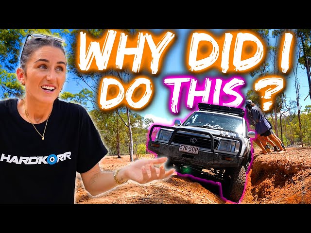 4wd'ing an UNFINISHED Landcruiser....Is a BAD idea!
