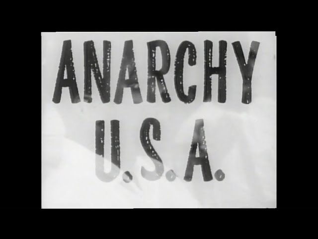 Anarchy, U.S.A. – In the Name of Civil Rights