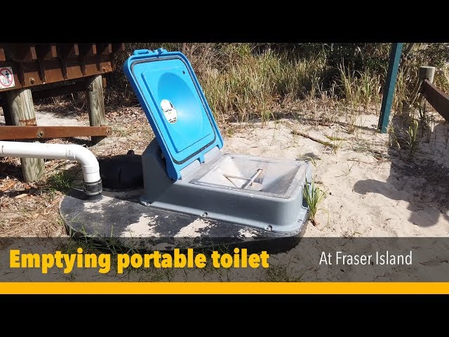 How to empty your Thetford portable toilet at Fraser Island
