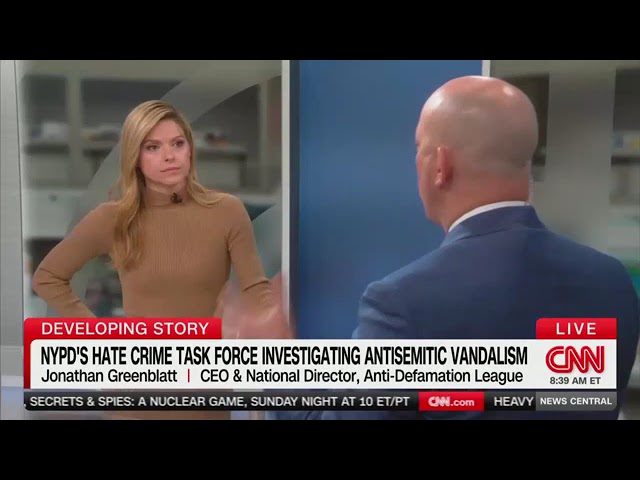 ADL CEO Discusses Recent Antisemitic Vandalism and Protests on CNN News Central