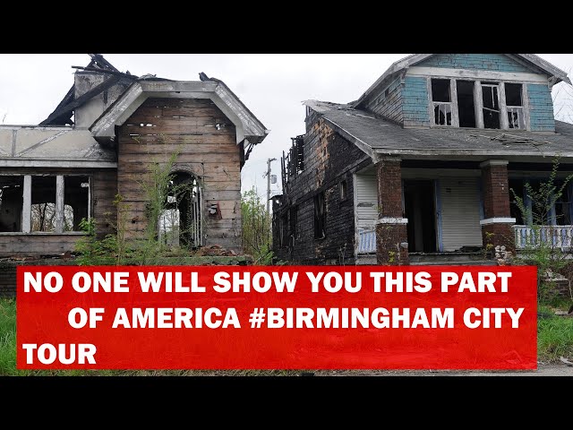 NO ONE WILL SHOW YOU THIS PLACES IN AMERICA LETS VISIT BIRMINGHAM CITY