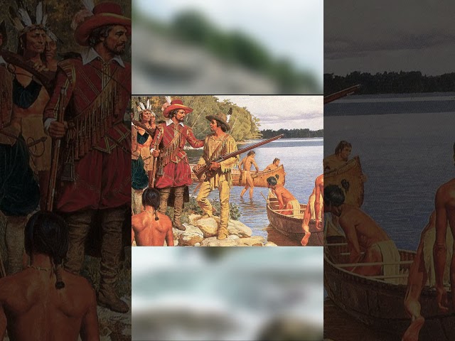 Indigenous Nations and the French #shorts #huron #algonquin #algonkin #history #nativeamerican