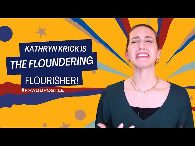 #live #god The Floundering Flourisher @ApostleKathrynKrick Losing Control of Cult! #5f #kathrynkrick