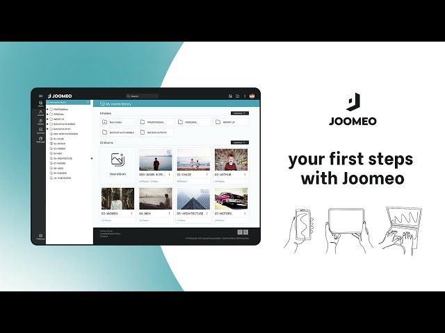 Your first steps with Joomeo