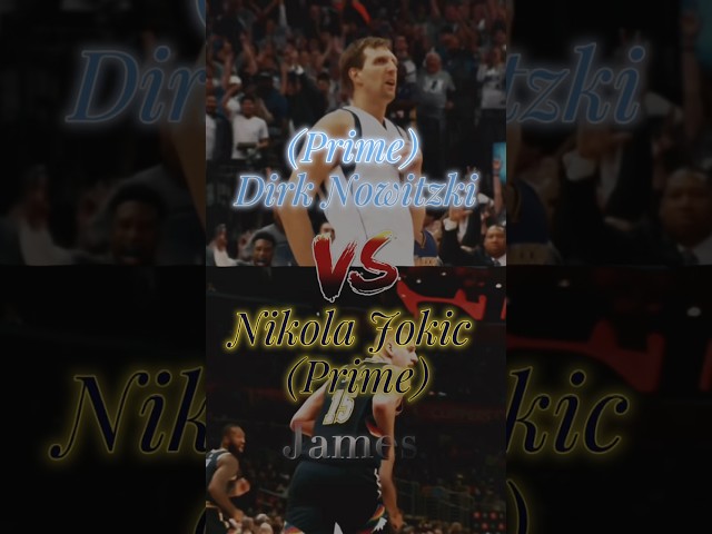 Nikola Jokic Vs Dirk Nowitzki | #nba #edit #shorts