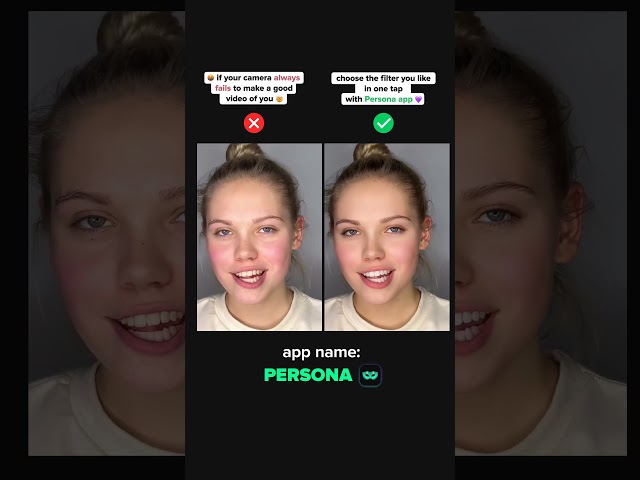 Persona app 😍 Better than FaceTune! #makeup #lipsticklover #style #beauty