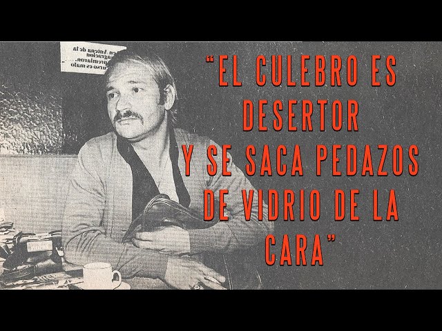 "El Culebro es desertor y se saca pedazos de vidrio de la cara" | #CulebroCasanova