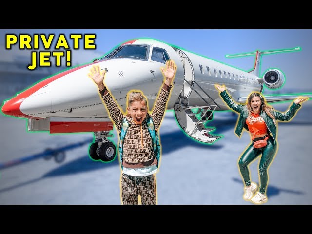 FLYING On A PRIVATE JET! *Dream Come True* | The Royalty Family