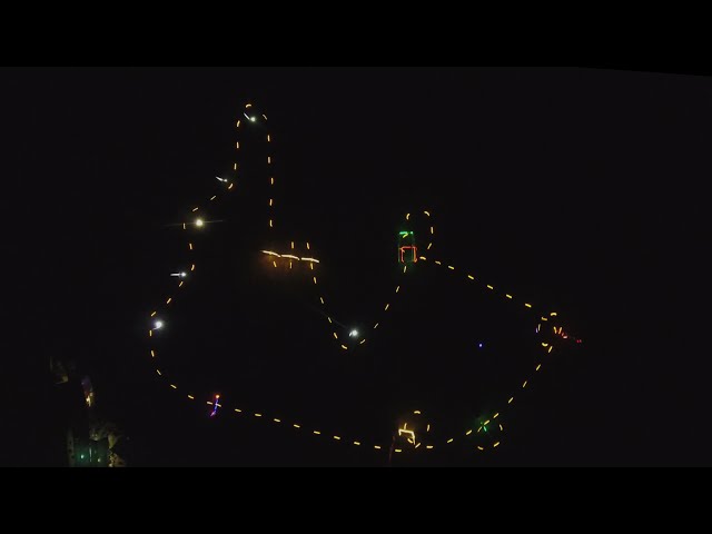 Ночная гонка на дронах в Минске - Drone Picnic Borovaya 2021
