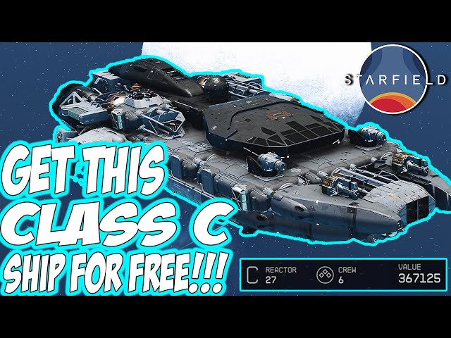 Starfield - Insane CLASS C Ship UC VISTA For Free