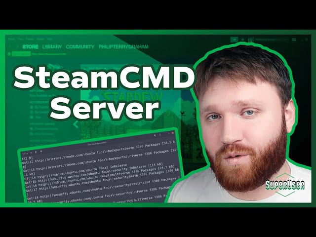 How To Install SteamCMD for a Steam Game Server With Tech Hut