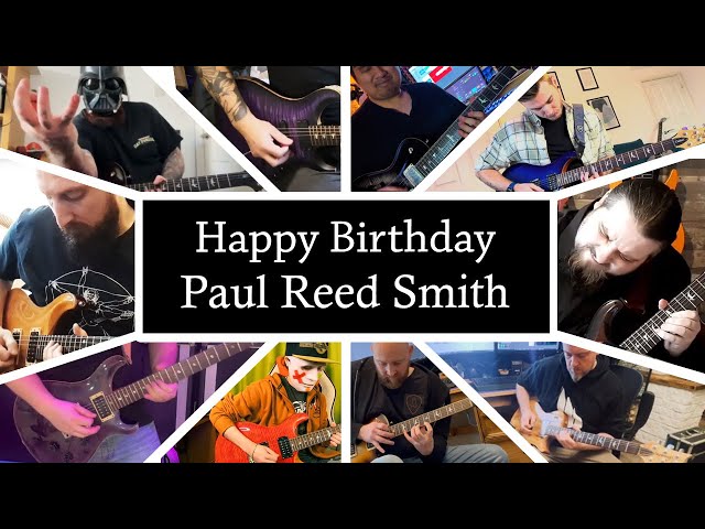 Happy Birthday Paul Reed Smith ! - PRS Guitar Collaboration Jam 2024