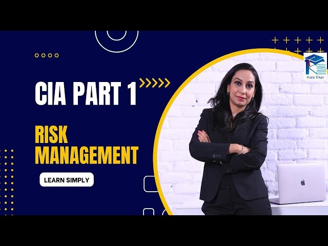 CIA Part 1-Risk Management