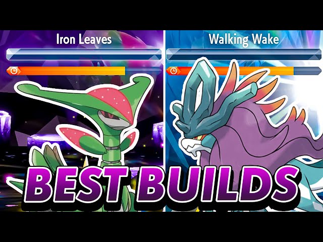 The BEST RAID BUILDS for Walking Wake & Iron Leaves Tera Raid Event | Pokemon Scarlet and Violet