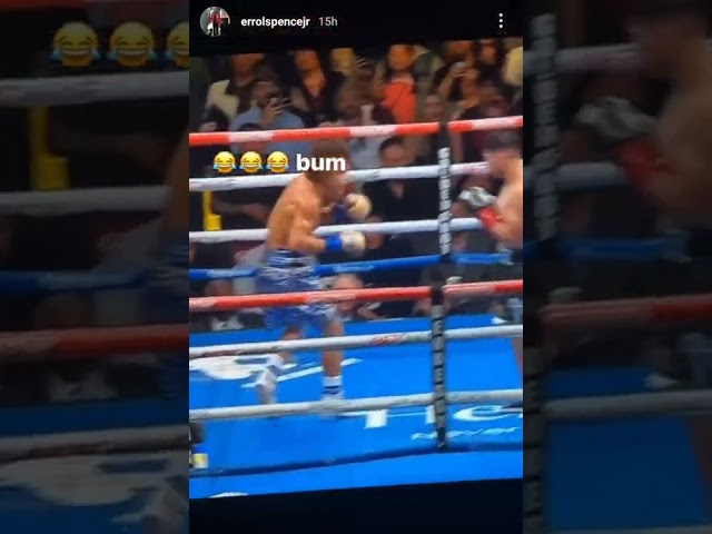 Fined Him!! Errol Spence Cry's 🤣 Real tears after Blair Cobbs Swings on ref tryna save his life !!