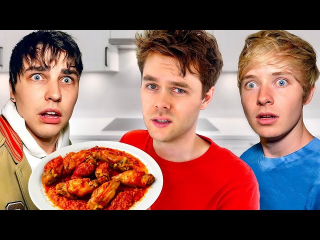 YouTubers Decide My Meals for 24hrs - Sam & Colby, Kian Lawley, Franny Arrieta