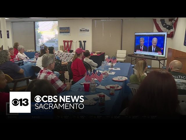 Early reactions from Republican, Democratic watch parties for presidential debate