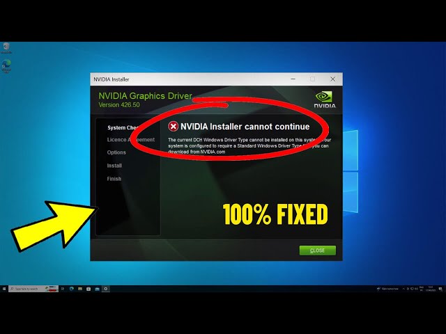 Nvidia Installer cannot continue in Windows 11 /10/8/7 | How To Fix nvidia driver fails to install ✅