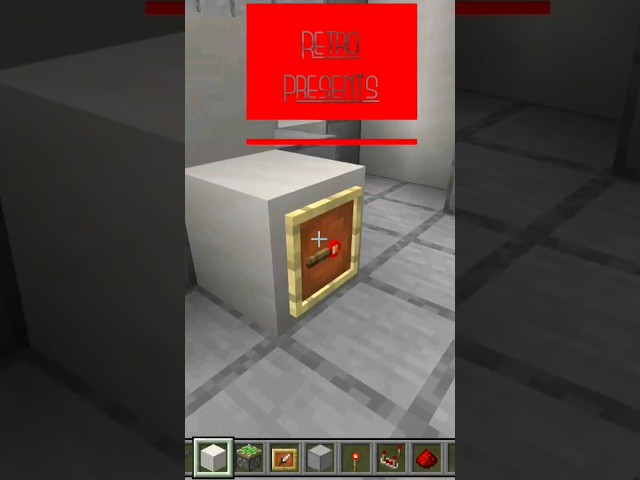 Minecraft: Hidden Item Frame Door Tutorial! ✅