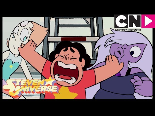 Steven Universe | Amethyst and Pearl Won't Stop Arguing | Giant Woman | Cartoon Network