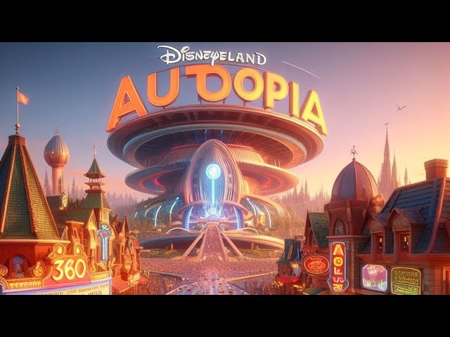 Virtual Reality Disneyland: Autopia 360° POV