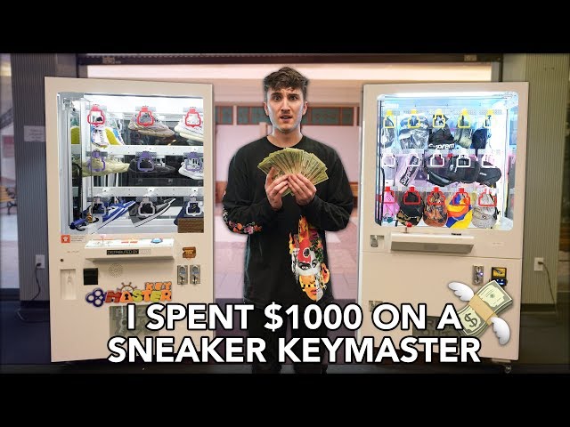 I Spent $1000 On The SNEAKER KEYMASTER.. This Is What Happened..