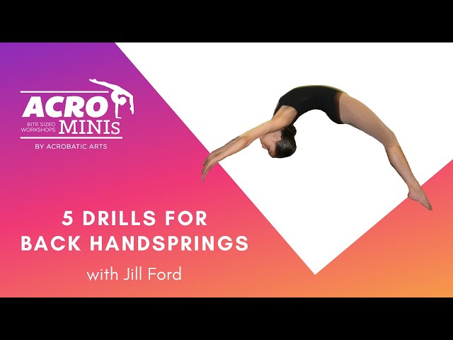 Ep 58   5 Drills for Back Handsprings with Jill Ford