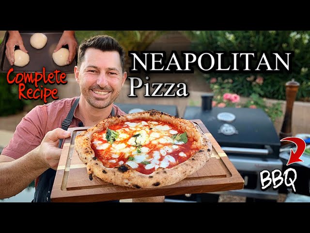 How to BBQ Perfect Pizza Neapolitan in The Grill / Full DOUGH Recipe