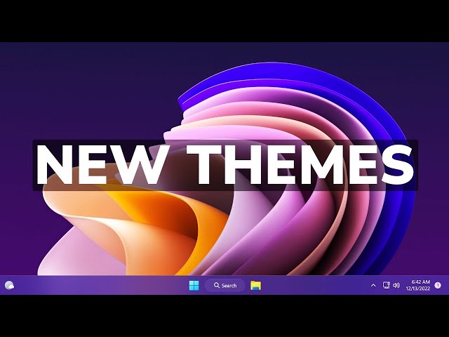 How to enable Hidden Themes in #windows 11